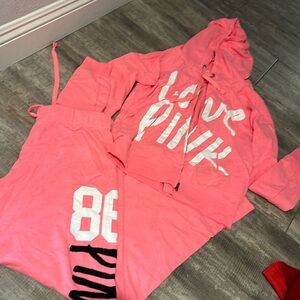 Victoria’s Secret pink set